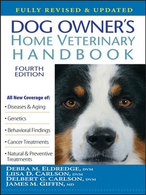 cover image of Dog Owner's Home Veterinary Handbook